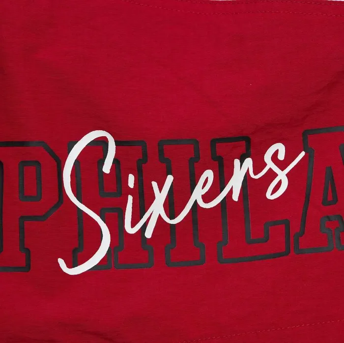 Mitchell and Ness Woven Shorts Vintage Logo Philadelphia 76ers Men Shorts Mitchell and Ness Woven Shorts Vintage Logo Philadelphia 76ers Men Shorts