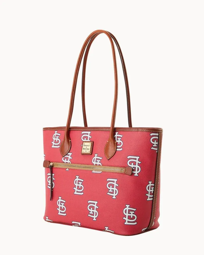MLB Cardinals Tote Cardinals Women Dooney and Bourke Totes MLB Cardinals Tote Cardinals Women Dooney and Bourke Totes