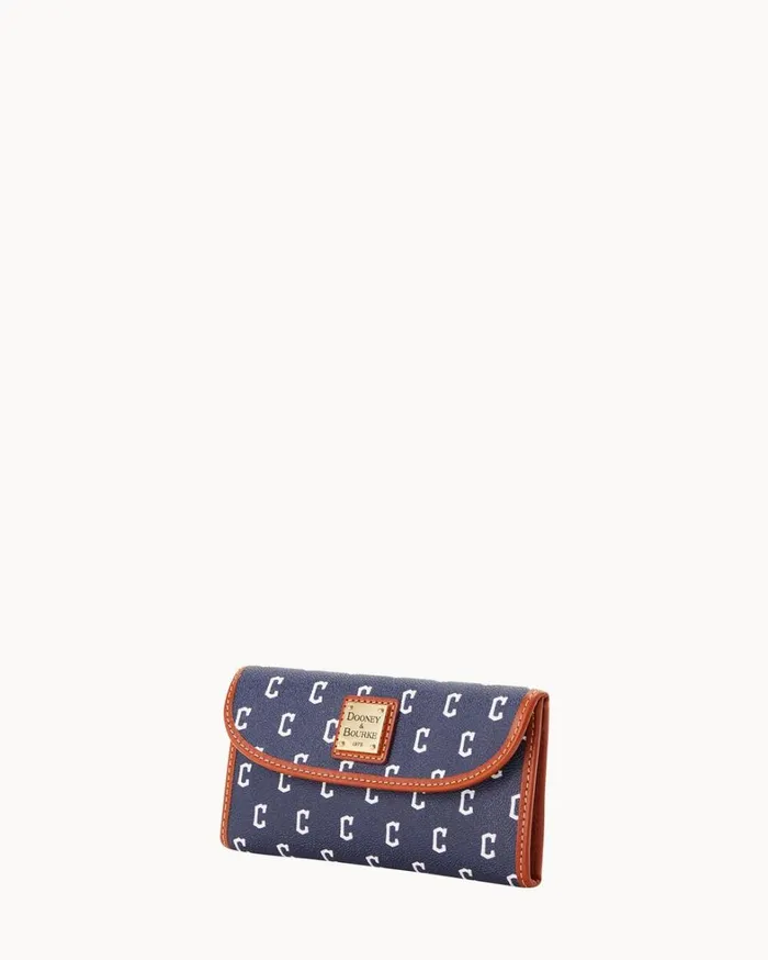 MLB Guardians Continental Clutch Guardians Women Dooney and Bourke Wallets MLB Guardians Continental Clutch Guardians Women Dooney and Bourke Wallets