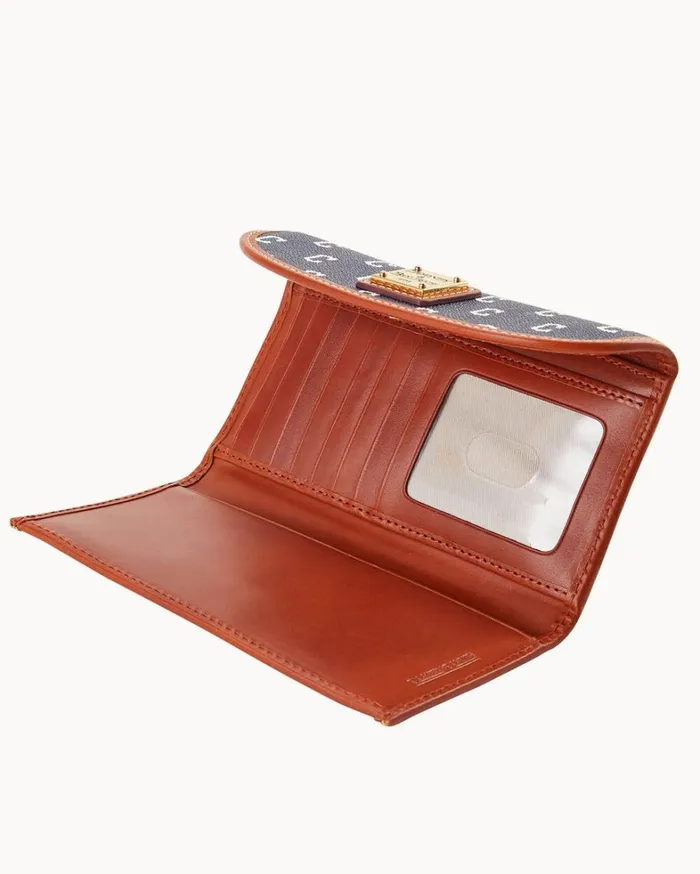 MLB Guardians Continental Clutch Guardians Women Dooney and Bourke Wallets MLB Guardians Continental Clutch Guardians Women Dooney and Bourke Wallets