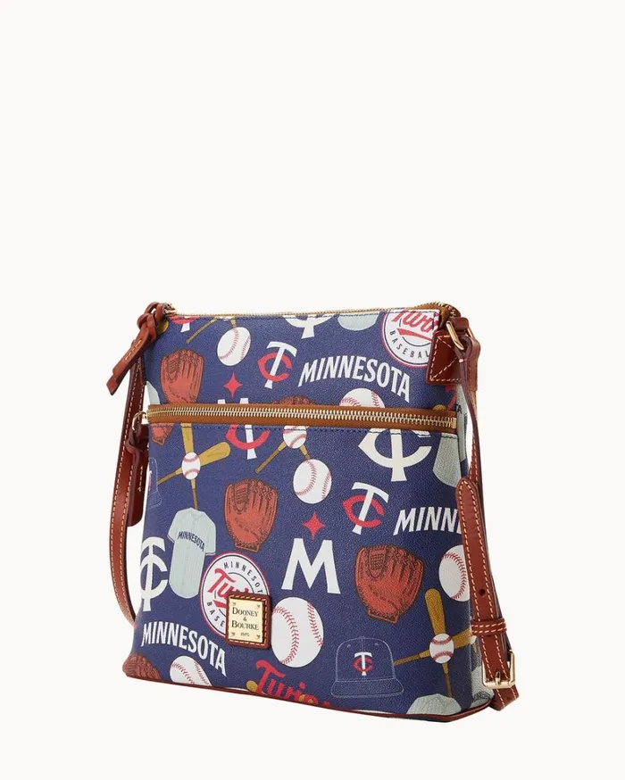 MLB Twins Crossbody Twins Women Dooney and Bourke Crossbodies