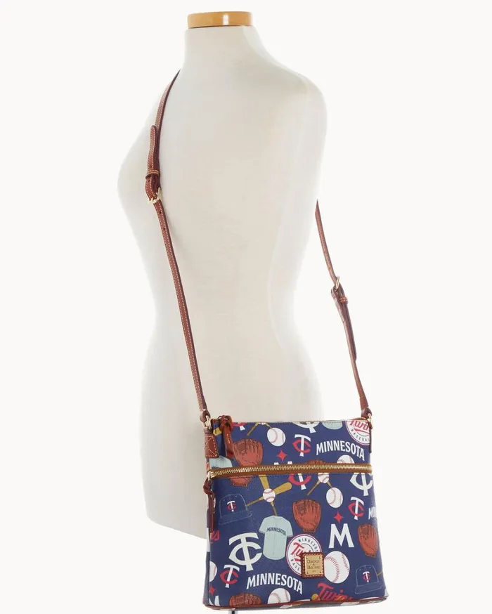 MLB Twins Crossbody Twins Women Dooney and Bourke Crossbodies