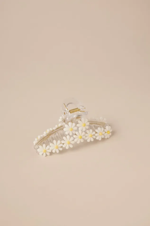 Multi Daisy Claw Natural Women Lucky Brand Hair Accessories