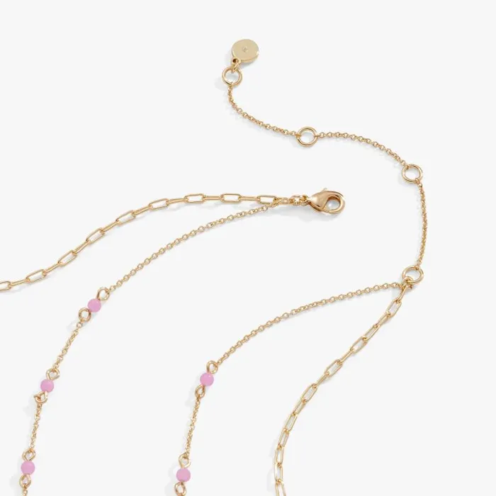 Necklaces Women Alex And Ani Delicate Butterfly Necklace Reconstituted Pink Agate Gold