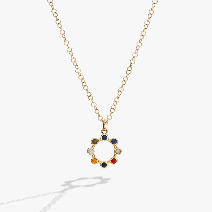 Necklaces Women Alex And Ani Hidden Message 039I Love You039 Crystal Necklace Stainless Steel Gold