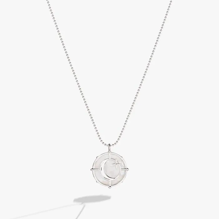 Necklaces Women Alex And Ani Virgo Zodiac DoubleSided Charm Necklace Silver