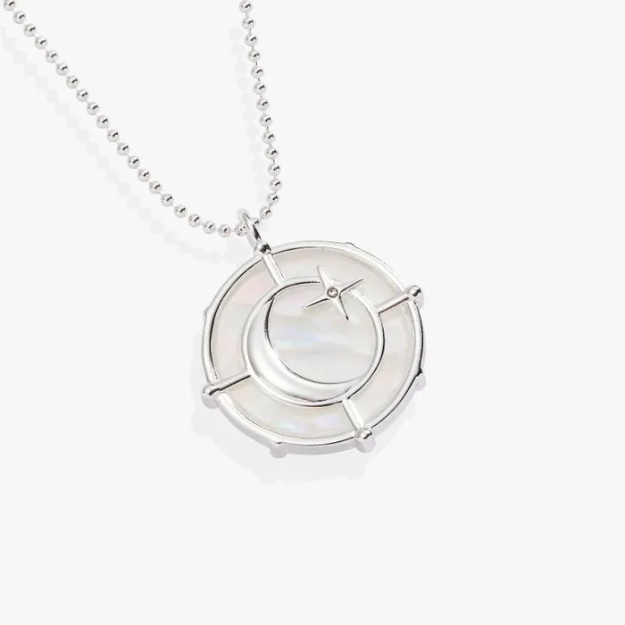 Necklaces Women Alex And Ani Virgo Zodiac DoubleSided Charm Necklace Silver