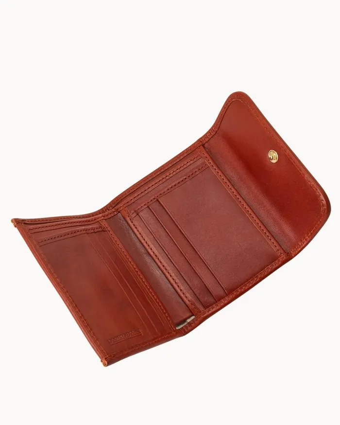 NFL Eagles Flap Credit Card Wallet Eagles Women Dooney and Bourke Wallets