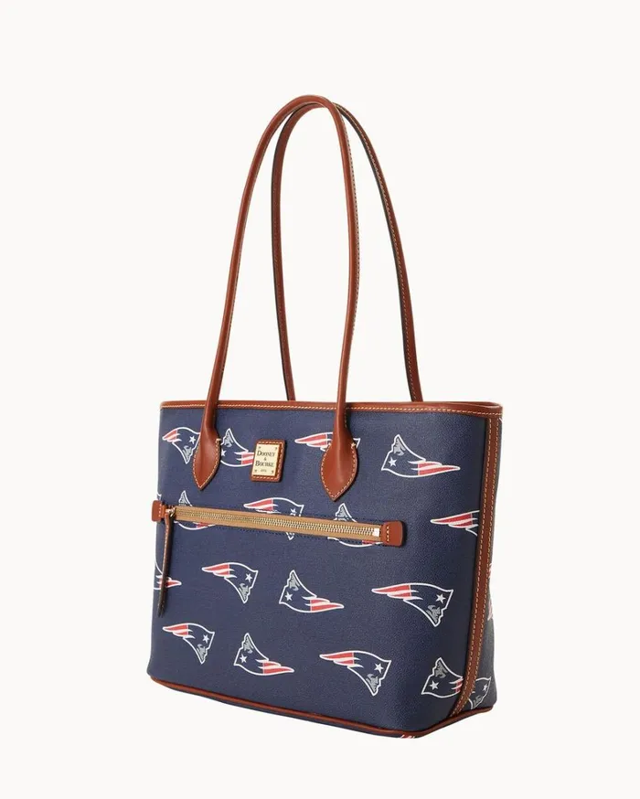 NFL Patriots Tote Patriots Women Dooney and Bourke Totes NFL Patriots Tote Patriots Women Dooney and Bourke Totes