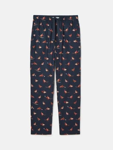 Nightwear Men Joules Navy Cotton Pyjama Bottoms