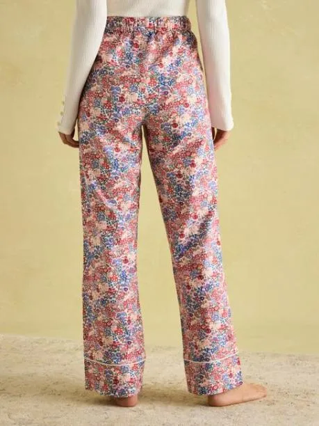 Nightwear Women Joules Cream Cotton Pyjama Bottoms