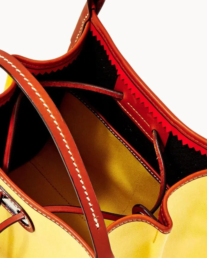 Oncour Cabriolet Mini Full Up Yellow Women Dooney and Bourke Mini Bags Oncour Cabriolet Mini Full Up Yellow Women Dooney and Bourke Mini Bags
