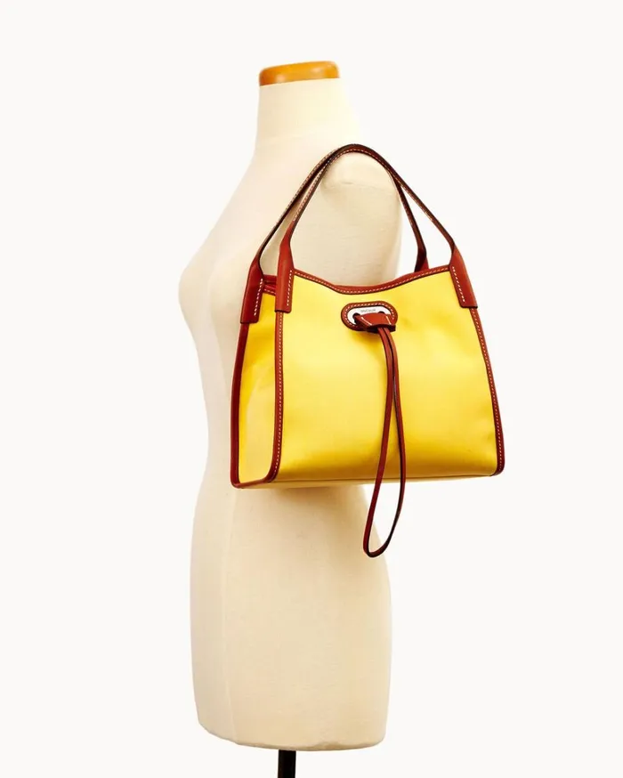 Oncour Cabriolet Mini Full Up Yellow Women Dooney and Bourke Mini Bags Oncour Cabriolet Mini Full Up Yellow Women Dooney and Bourke Mini Bags