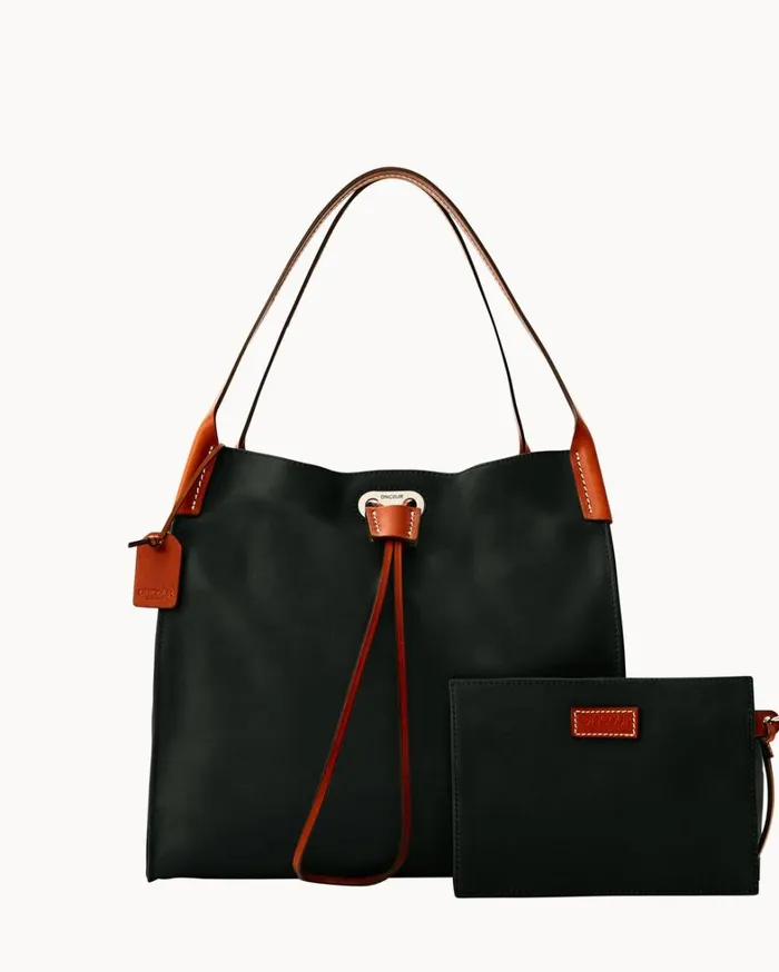 Oncour Victoria Full Up Black Women Dooney and Bourke Shoulder Bags