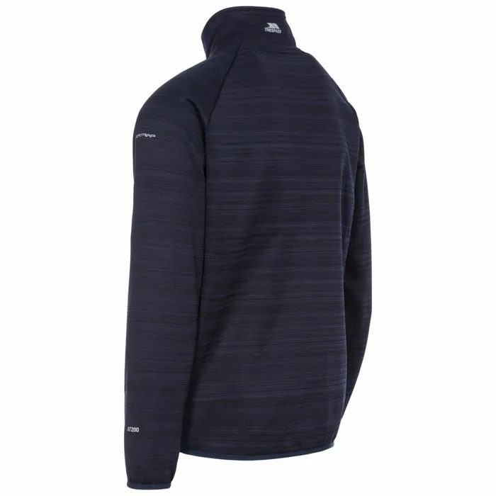 Oppy Fleece Jacket Navy Marl Men Trespass Fleeces