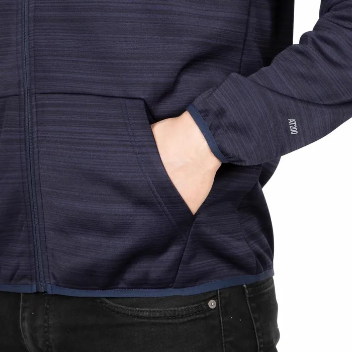 Oppy Fleece Jacket Navy Marl Men Trespass Fleeces
