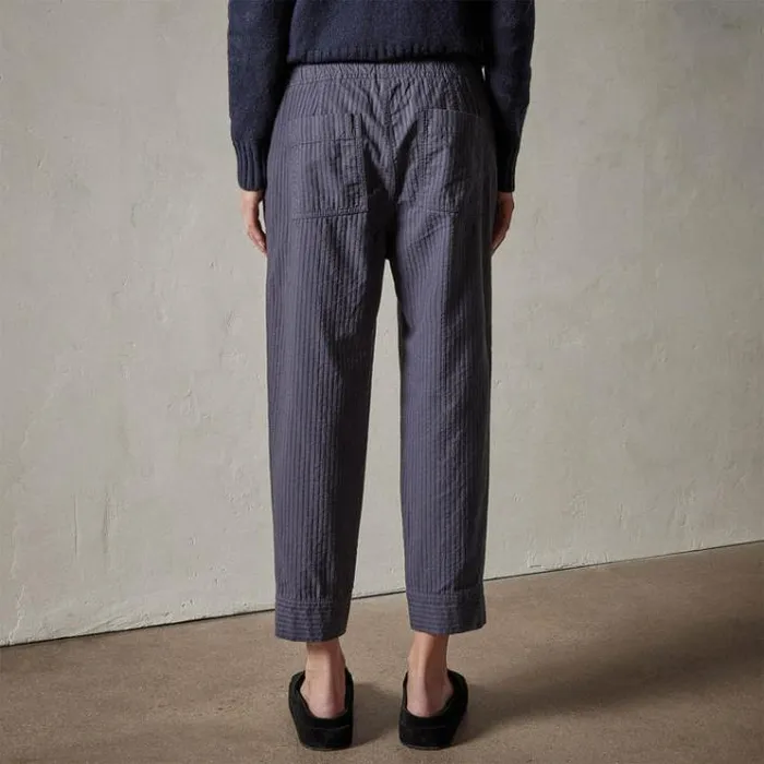 PantsDenim Women James Perse Seersucker Pant Blue Oil