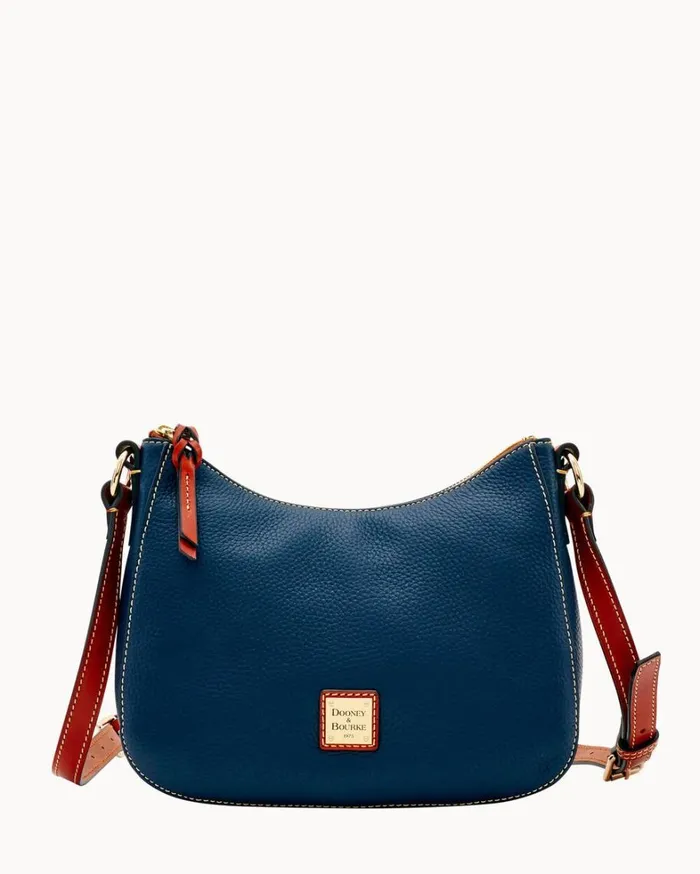 Pebble Grain Small Kiley Crossbody Midnight Blue Women Dooney and Bourke Crossbodies Pebble Grain Small Kiley Crossbody Midnight Blue Women Dooney and Bourke Crossbodies