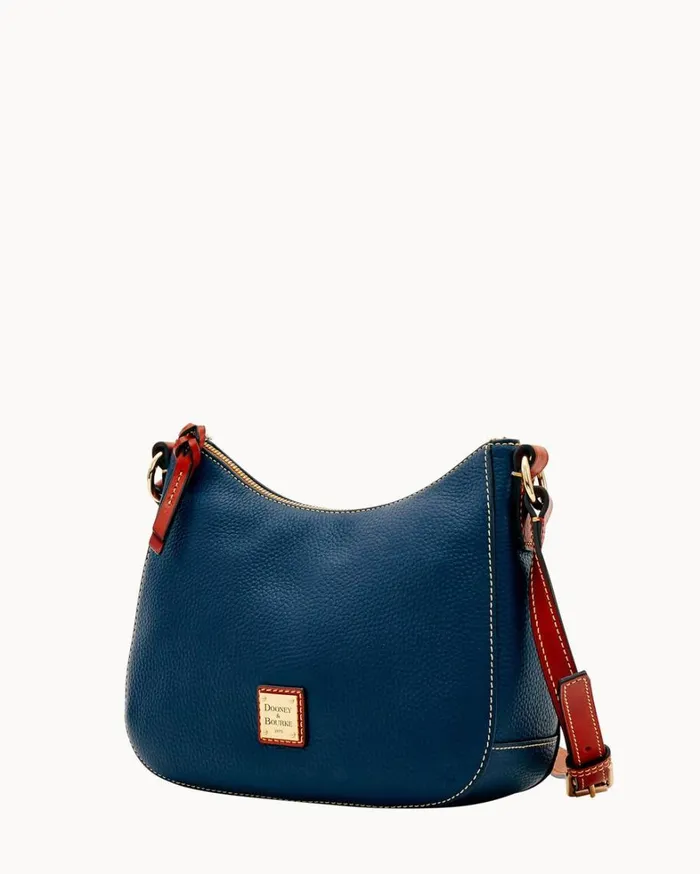 Pebble Grain Small Kiley Crossbody Midnight Blue Women Dooney and Bourke Crossbodies