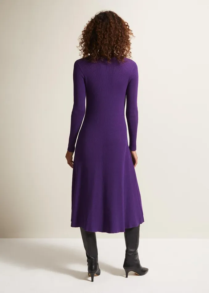 Phase Eight Dresses Amberlyn Purple Fit And Flare Midi Dress Purple 8211 Women Phase Eight Dresses Amberlyn Purple Fit And Flare Midi Dress Purple 8211 Women