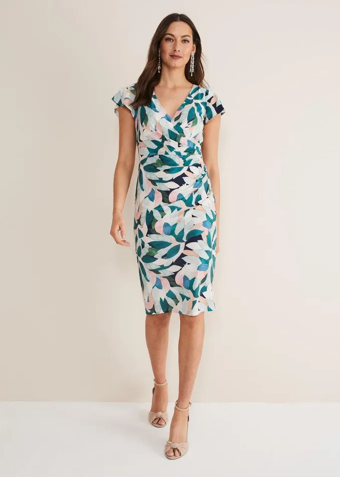 Phase Eight Dresses Averie Floral Midaxi Dress Multicoloured 8211 Women