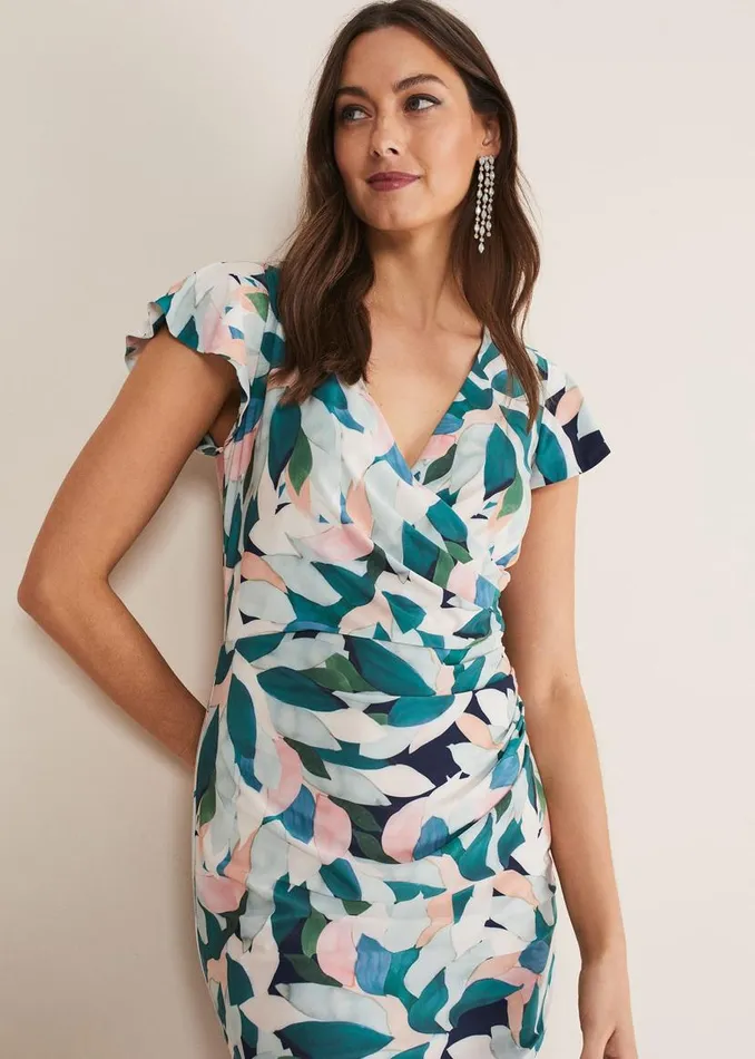 Phase Eight Dresses Averie Floral Midaxi Dress Multicoloured 8211 Women