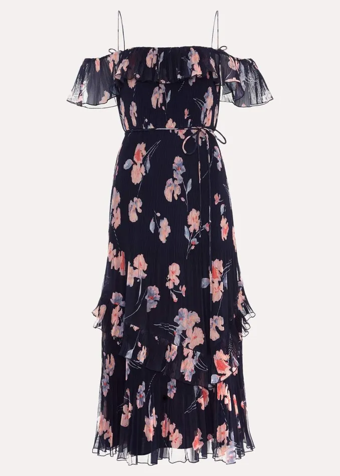Phase Eight Dresses Bridie Printed Midi Dress Multicoloured 8211 Women