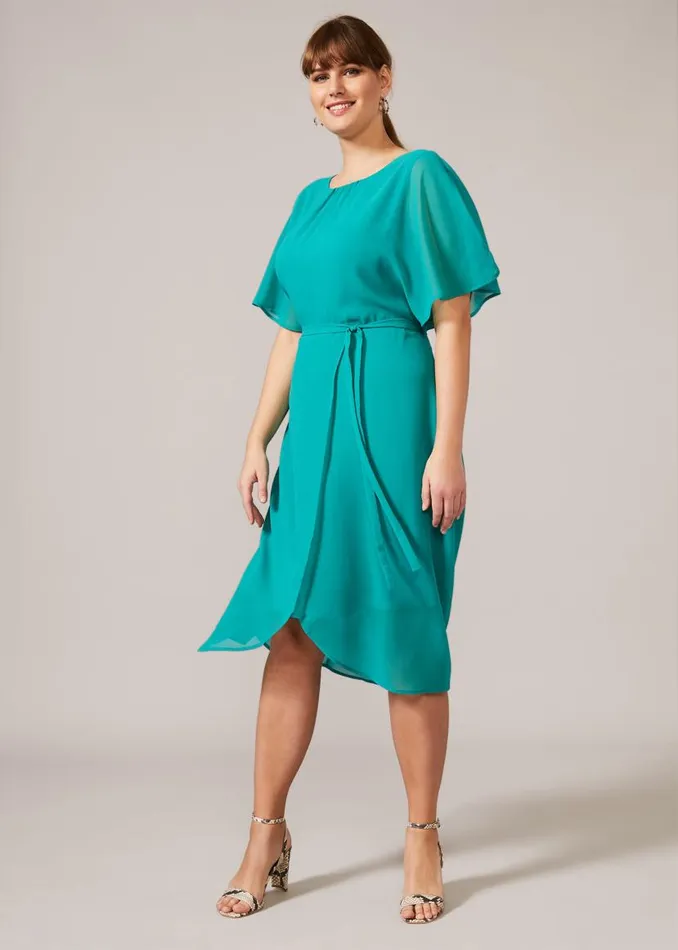 Phase Eight Dresses Darlene Tie Dress Turquoise 8211 Women
