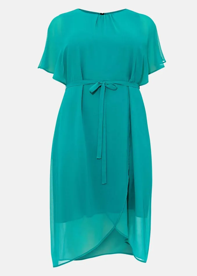Phase Eight Dresses Darlene Tie Dress Turquoise 8211 Women