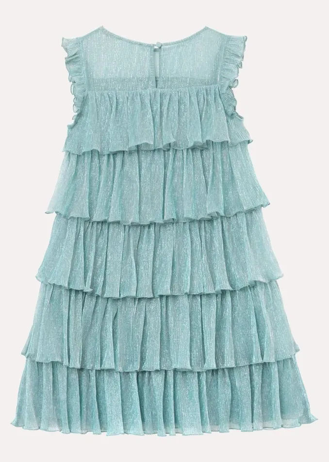 Phase Eight Dresses Destiny Plisse Dress Green 8211 Women