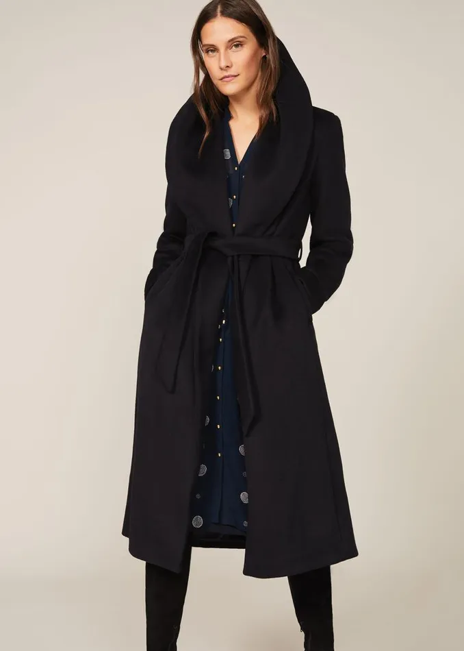 Phase Eight Dresses Eve Embroidered Spot Dress Navy Multi 8211 Women