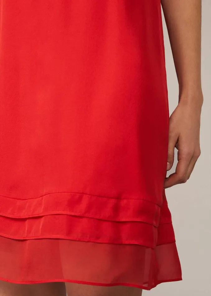 Phase Eight Dresses Freesia Silk Dress Tango Red 8211 Women