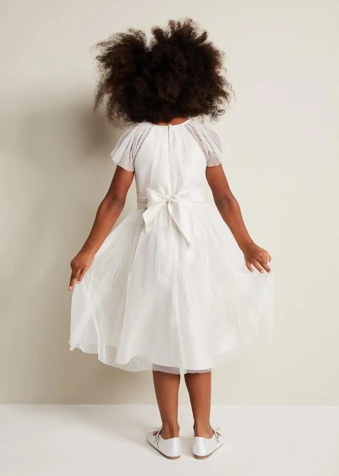 Phase Eight Dresses Jasmine Tulle Fit And Flare Dress Ivory 8211 Women