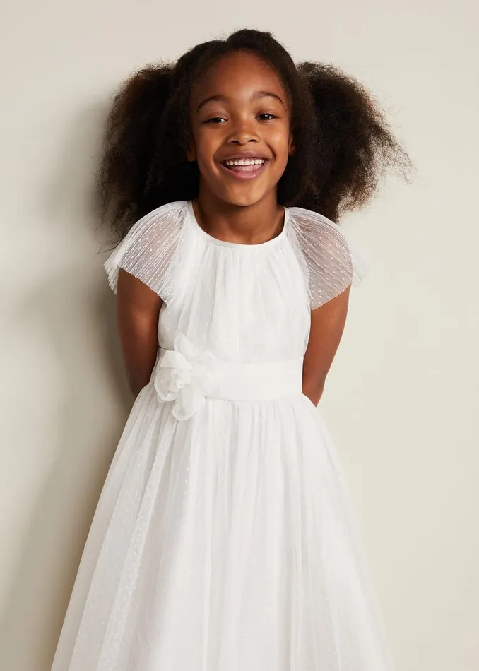 Phase Eight Dresses Jasmine Tulle Fit And Flare Dress Ivory 8211 Women