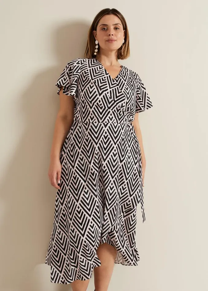 Phase Eight Dresses Julissa Print Wrap Dress Multicoloured 8211 Women