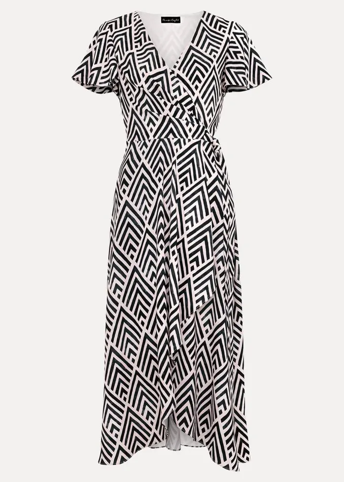 Phase Eight Dresses Julissa Print Wrap Dress Multicoloured 8211 Women