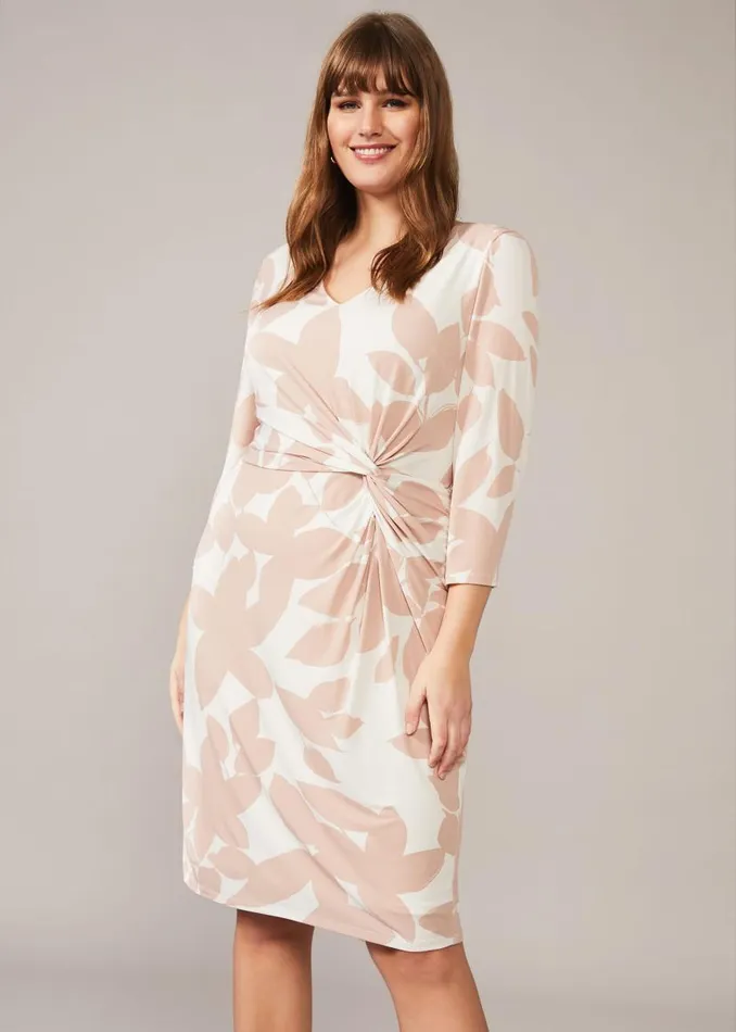 Phase Eight Dresses Lana Leaf Print Dress Ivorynatural 8211 Women