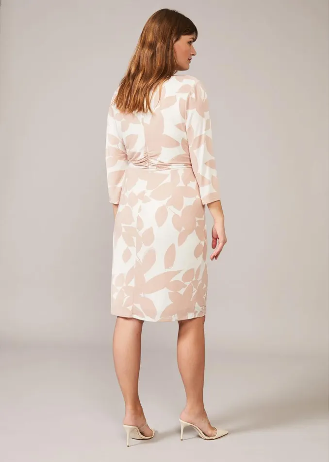 Phase Eight Dresses Lana Leaf Print Dress Ivorynatural 8211 Women