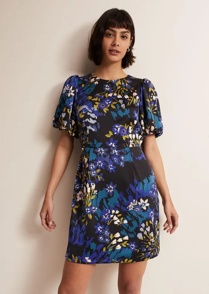 Phase Eight Dresses Lanna Floral Mini Dress Multicoloured 8211 Women