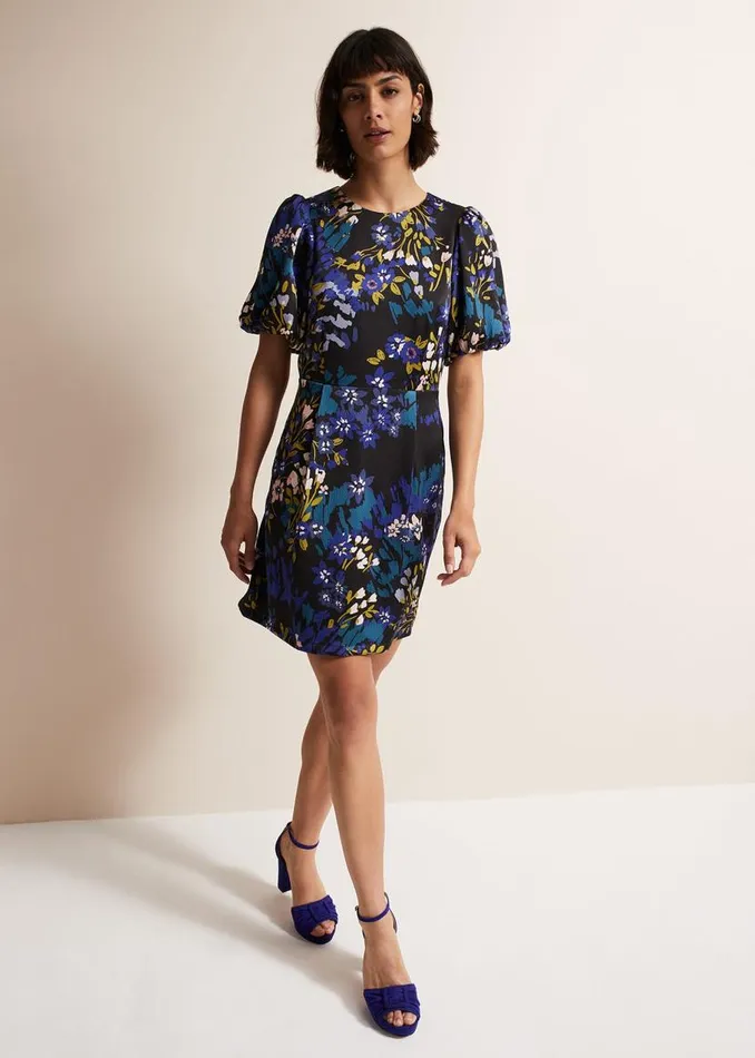 Phase Eight Dresses Lanna Floral Mini Dress Multicoloured 8211 Women