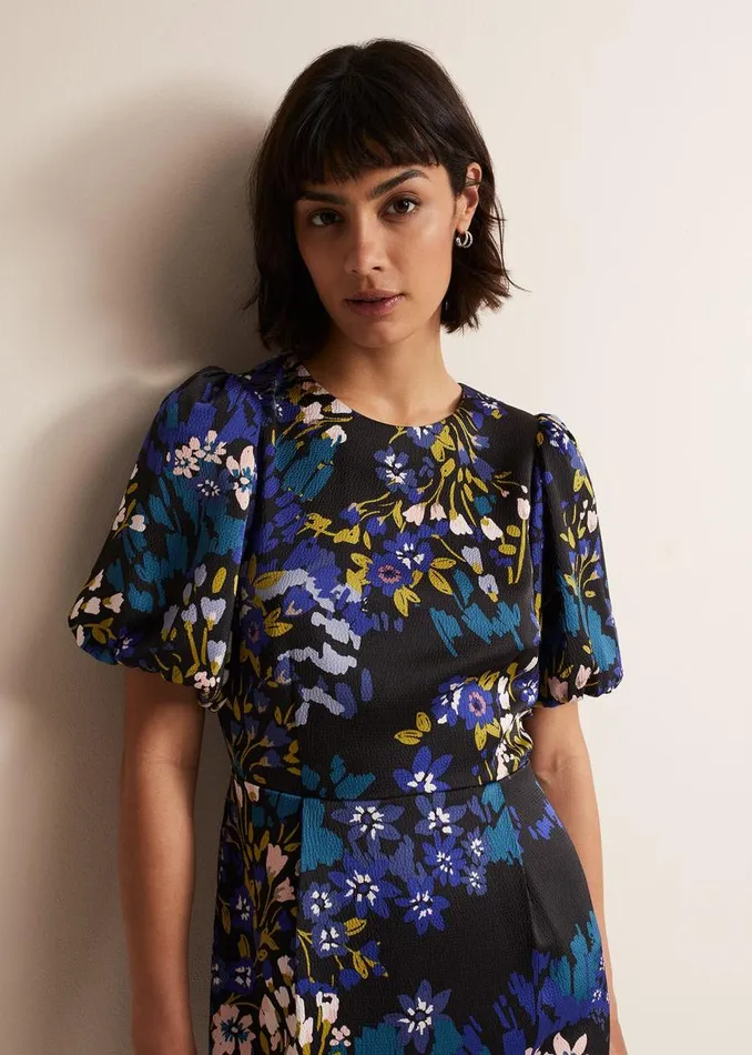 Phase Eight Dresses Lanna Floral Mini Dress Multicoloured 8211 Women