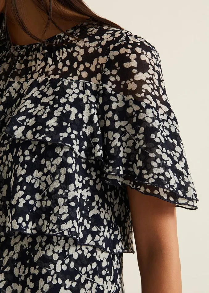 Phase Eight Dresses Maeve Floral Tiered Shift Dress Multicoloured 8211 Women Phase Eight Dresses Maeve Floral Tiered Shift Dress Multicoloured 8211 Women