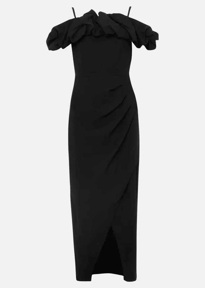 Phase Eight Dresses Mallory Black Off The Shoulder Maxi Dress Black 8211 Women Phase Eight Dresses Mallory Black Off The Shoulder Maxi Dress Black 8211 Women