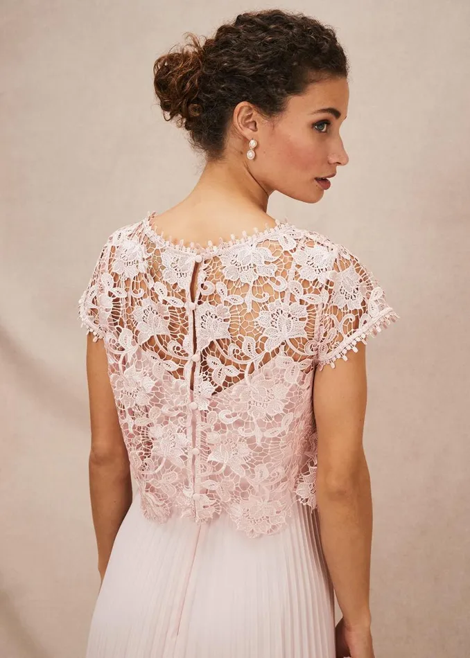 Phase Eight Dresses Michelle Lace Pleated Maxi Dress Antique Rose 8211 Women Phase Eight Dresses Michelle Lace Pleated Maxi Dress Antique Rose 8211 Women
