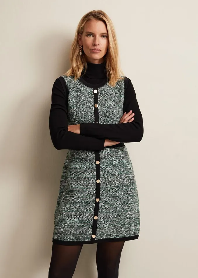 Phase Eight Dresses Patsy Knitted Shift Mini Dress Multicoloured 8211 Women