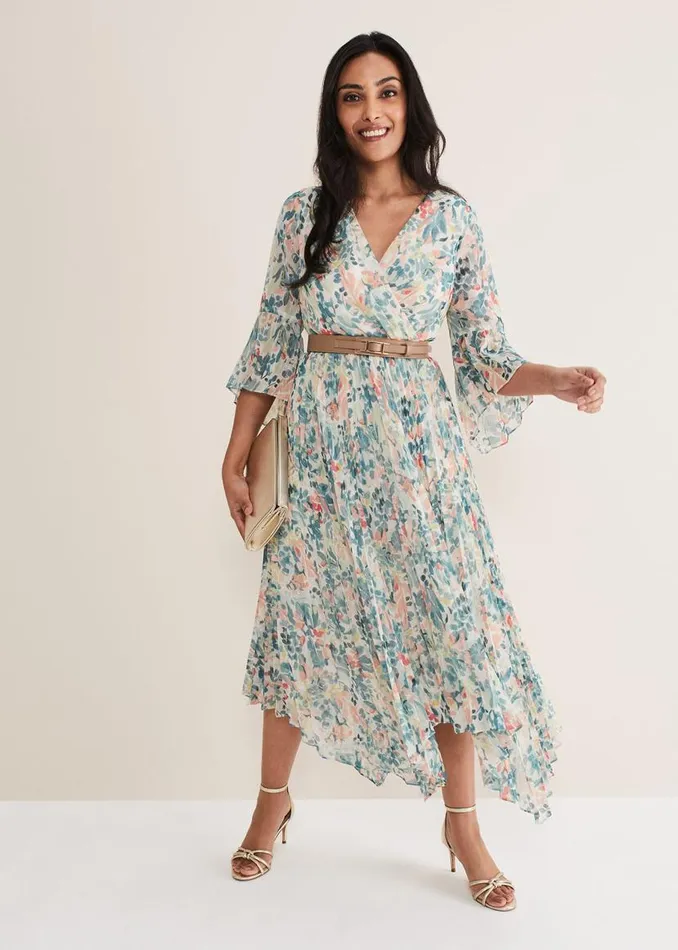 Phase Eight Dresses Petite Dani Floral Dress Multicoloured 8211 Women