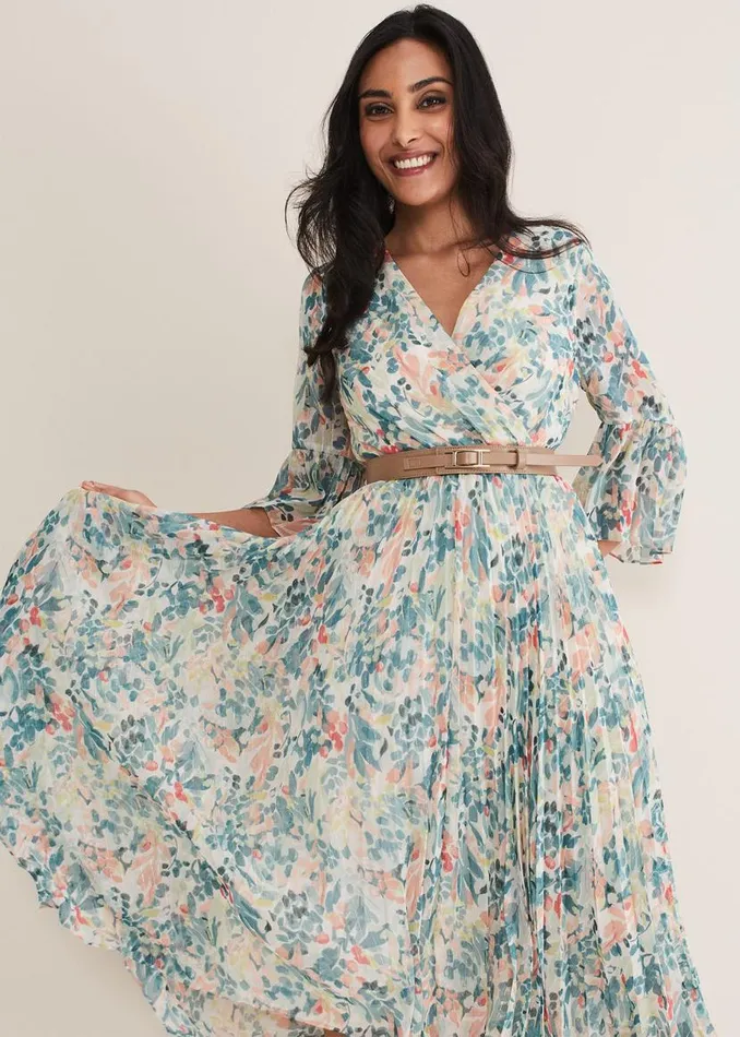 Phase Eight Dresses Petite Dani Floral Dress Multicoloured 8211 Women