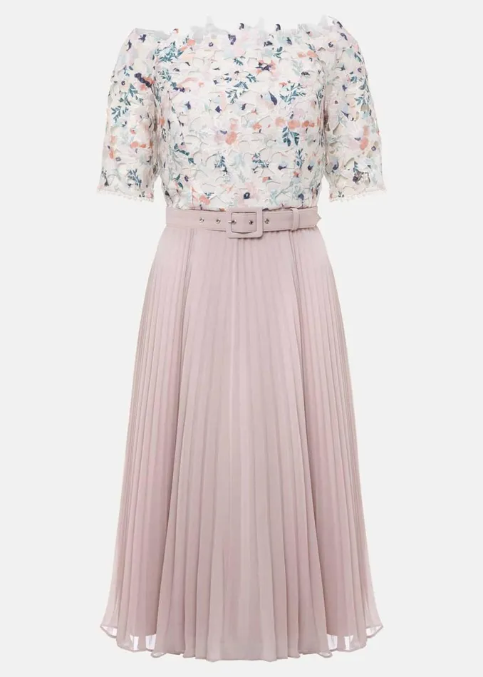 Phase Eight Dresses Petite Franky Lace Bardot Dress Buttermilkmulti 8211 Women Phase Eight Dresses Petite Franky Lace Bardot Dress Buttermilkmulti 8211 Women