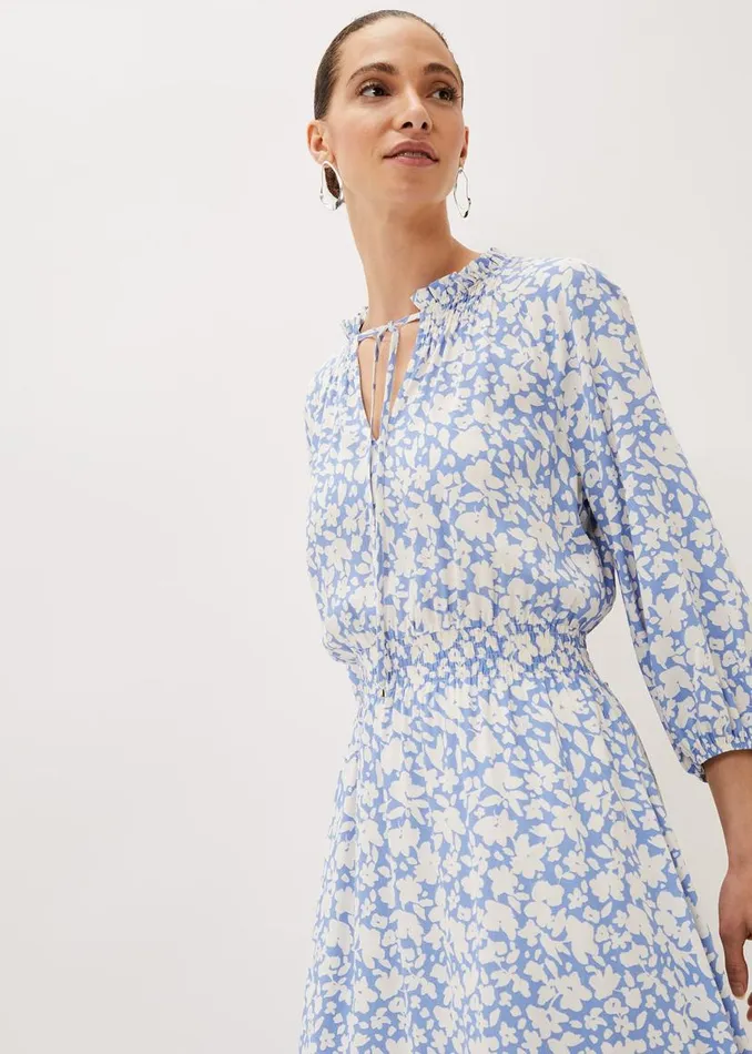 Phase Eight Dresses Phillipa Floral Midaxi Dress Powder Blueivory 8211 Women Phase Eight Dresses Phillipa Floral Midaxi Dress Powder Blueivory 8211 Women