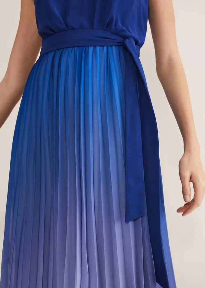 Phase Eight Dresses Piper Ombre Maxi Dress Blues 8211 Women